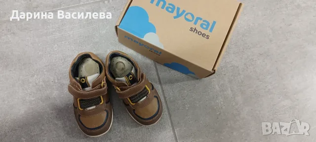 Детски кожени обувки Mayoral 22 номер, снимка 3 - Детски обувки - 56117067