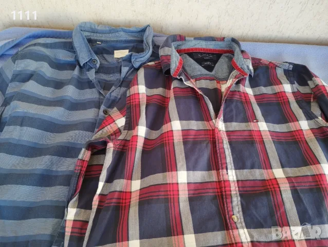 Две ризи Tomi Hilfiger и Selected femme размер XL.