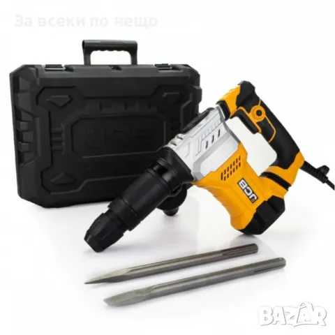 Професионален електрически къртач 1300W в куфар JCB