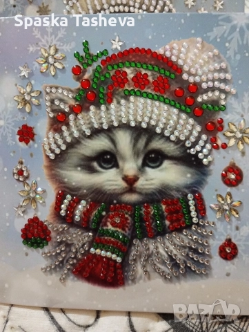 Коледни диамантени картички , снимка 4 - Други - 52764242