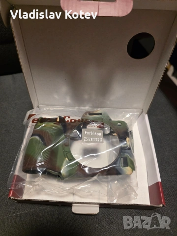 Силиконов протектор за Nikon Z6ii/Z5, снимка 3 - Чанти, стативи, аксесоари - 51591985