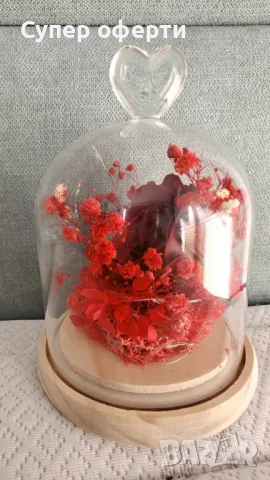 Роза в стъкленица подходяща за всяка дама, снимка 3 - Декорация за дома - 48572644