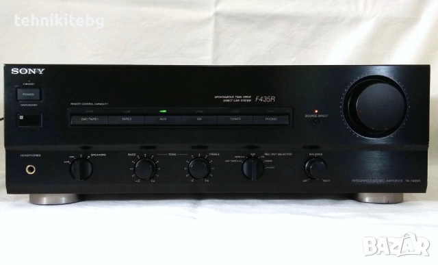 ⭐⭐⭐ SONY TA-F435R ⭐⭐⭐ Качествен и мощен усилвател , 2 х 85/80 вата (4/8 ома)