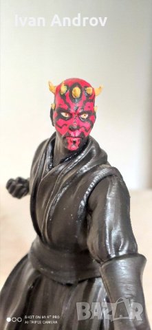 Фигурка на Darth Maul Star Wars  28cm, снимка 2 - Колекции - 42353599