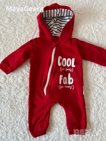 Памучни бебешки гащеризони 62/68 размер