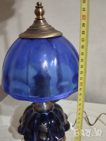 Барокова настолна лампа, снимка 4 - Настолни лампи - 44207233