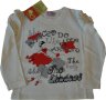 Блузка памук/ликра за момиче, снимка 1 - Детски Блузи и туники - 44491548