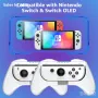 Аксесоари за Nintendo Switch/Switch OLED Joy Con,бял, снимка 3