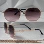 Valentino дамски слънчеви очила Осмоъгълник с верижка синджир, снимка 3