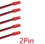 JST 2Pin Конекторен Кабел Съединител 10см. 80-105℃ Издържливост 300V Налягане 24V JST Plug Connector, снимка 2