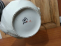 Стар български порцелан чийник кана, снимка 4