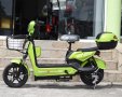 Електрически скутер с двойна седалка EBZ14, 14" гуми, 500W, 48V GREEN, снимка 2