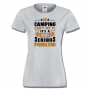 Дамска тениска If Camping Can't Fix It,Изненада,Подарък,Поход,Връх,Хижа, снимка 5