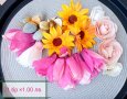 Изкуствени цветя, клонки и листа за декорация 