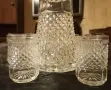 кристален сервиз за ракия , снимка 2