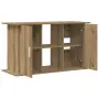 vidaXL Стойка за аквариум, дъб, 101x41x58 см, инженерно дърво, снимка 7