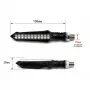 Ултратънки LED мигачи с бяла DRL и жълта светлина 2 броя, снимка 3