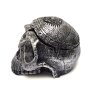 Декоративен пепелник във формата на череп с капак., снимка 2