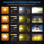 Smart LED крушки H7 Dual Color 3500K–6500K CANBUS 12–24V 480W 68000LM 300% , снимка 4