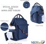 Нова удобна чанти за пелени Раница за детска количка с термо джобове, снимка 5