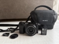 Sony A6000 Mirrorless 24MP + обектив 16-50 mm + аксесоари, снимка 1