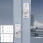 Нови 2 броя сигурни ограничители за UPVC прозорци Безопасност Дом Защита, снимка 5