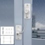 Нови 2 броя сигурни ограничители за UPVC прозорци Безопасност Дом Защита