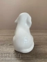 Бяла керамична статуетка на кученце, снимка 4