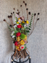 Цветя,букет,аранжировка, снимка 1 - Изкуствени цветя - 44618497