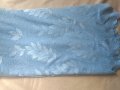 Тънко синьо перде 5.20 широко , високо 2.30 см , снимка 2