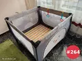 Квадратна бебешка кошара за игра Wunderkid (размери 100 х 100 х 75 см), снимка 1