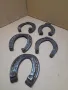 Комплект Стари Ръчно Ковани Подкови., снимка 1
