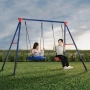 Комплект от 2 метални люлки FunZone - безкрайно забавление на двора, снимка 4