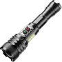 Мощен акумулаторен фенер с XHP160 и COB, снимка 1