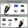 huaham CL3 HDMI 2.1 кабел 20 м, оптичен, 48Gbps, 8K60Hz & 4K120Hz, поддръжка на eARC, Dolby,HDCP 2.2, снимка 3