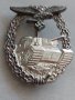 WW2-Рядък Немски награден знак''танкова атака Лувтвафе'', снимка 12