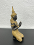 Тайландска бронзова фигура на танцьорка / Буда. №5124, снимка 6