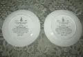 Колекционерски декоративни порцеланови чинии Royal Doulton, сет 2 бр. , снимка 7