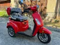 Нова електрическа триколка LUXOR 60V 1500W със задно задвижване и диференциал  – само 8 км пробег, снимка 1
