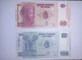 Конго 50 / 100 франка 2013 UNC, снимка 1