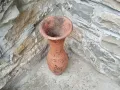 Стара Голяма Глинена Ваза. , снимка 1