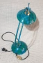 Настолна нощна лампа с тюркоазено - зелен цвят, снимка 6