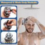 Нов Водоустойчив 7D бръснач самобръсначка за глава мъже бръснене, снимка 7