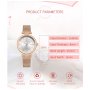 Дамски часовник Naviforce Quartz Watch, Златист / Бял, снимка 7