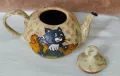 Чайник с котка керамичен, снимка 6