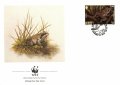 Джърси 1989 - 4 броя FDC Комплектна серия - WWF, снимка 4