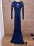 Дълга бална официална рокля дантела ХS рр, снимка 2