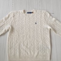 POLO Ralph Lauren Cable Wool / Cashmere Mens Size L НОВО! ОРИГИНАЛ! Мъжки Пуловер!, снимка 7 - Пуловери - 44458685