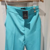 Елегантен панталон в морско син цвят, снимка 1 - Панталони - 41647517