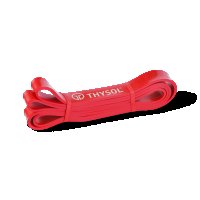 Тренировъчен ластик, лента за упражнения, Power Band Red 7-30 кг, снимка 1 - Фитнес уреди - 41761864
